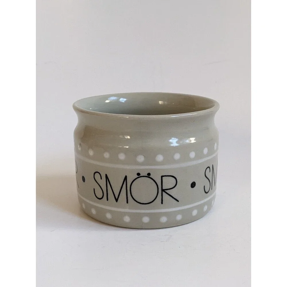 RORSTRAND Marianne Westman Smör Butter‎ Jar Canister Ceramic Vintage Mid-Century
